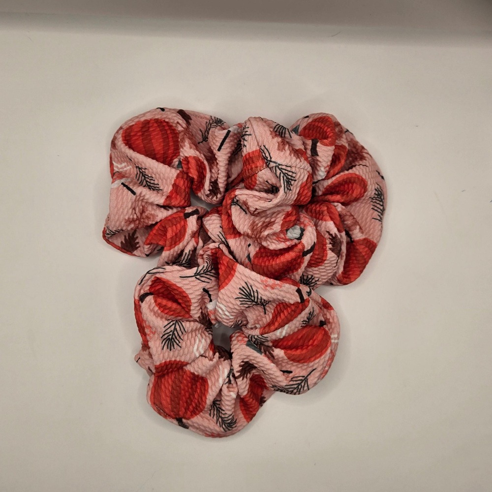 Pumpkin Scrunchie – Fall Hair Accessory | Pumpkin Hair Tie | Autumn Scrunchie